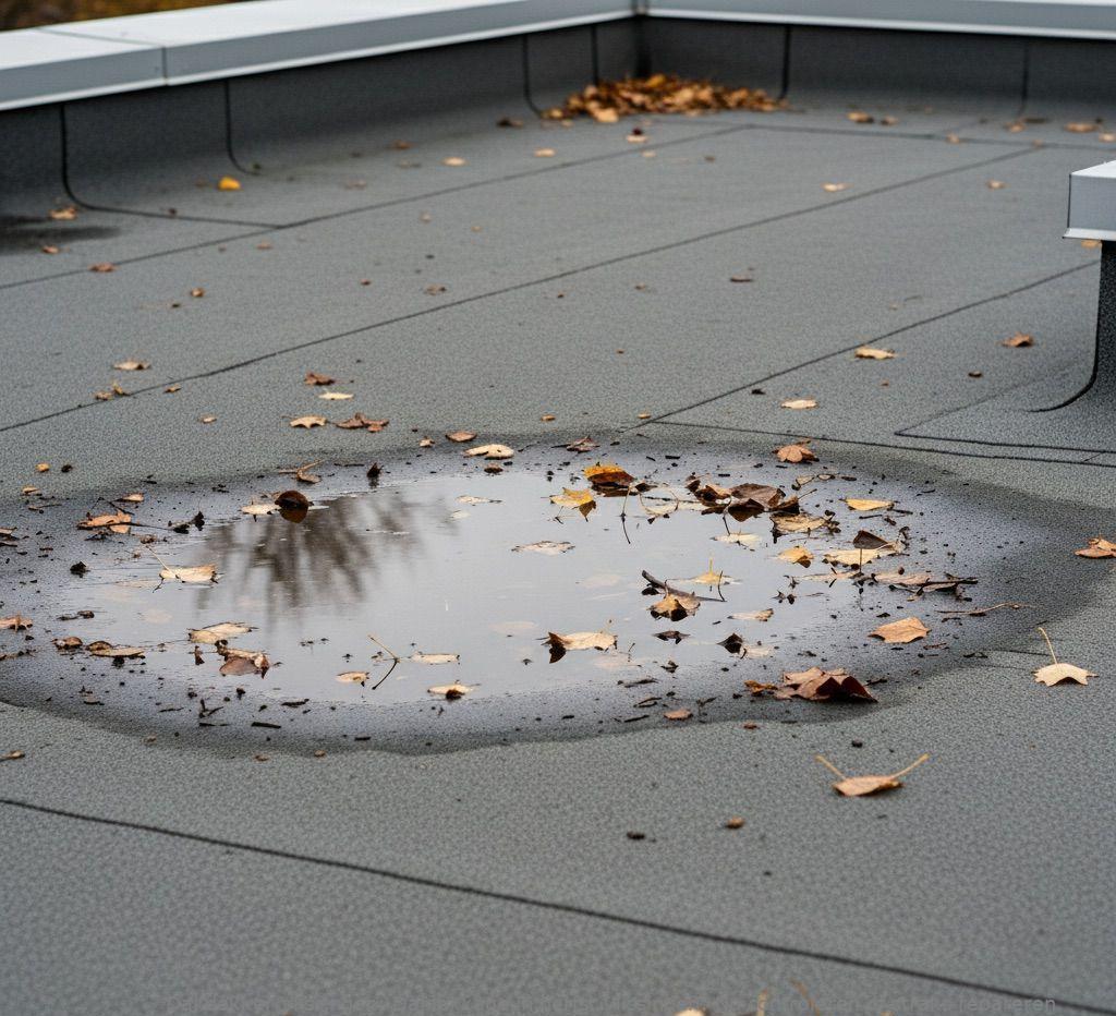 Daklekkage In Herfst Vlissingen